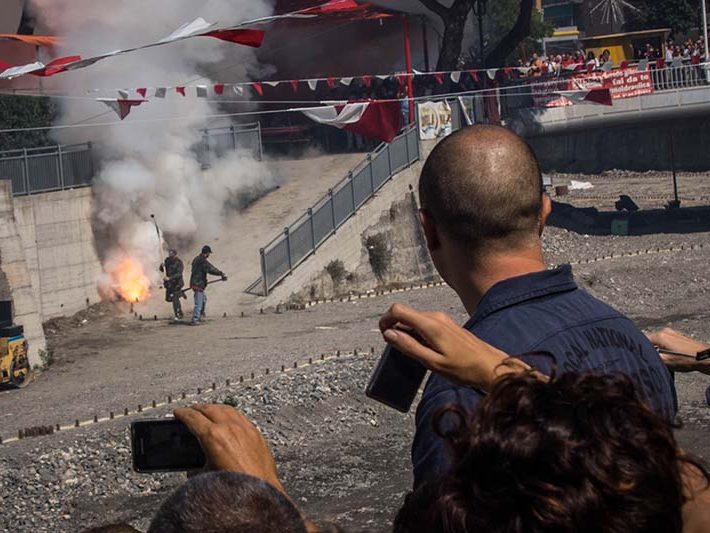 DSC2348-710x533 La sagra del fuoco di Recco, uno spettacolo da non perdere