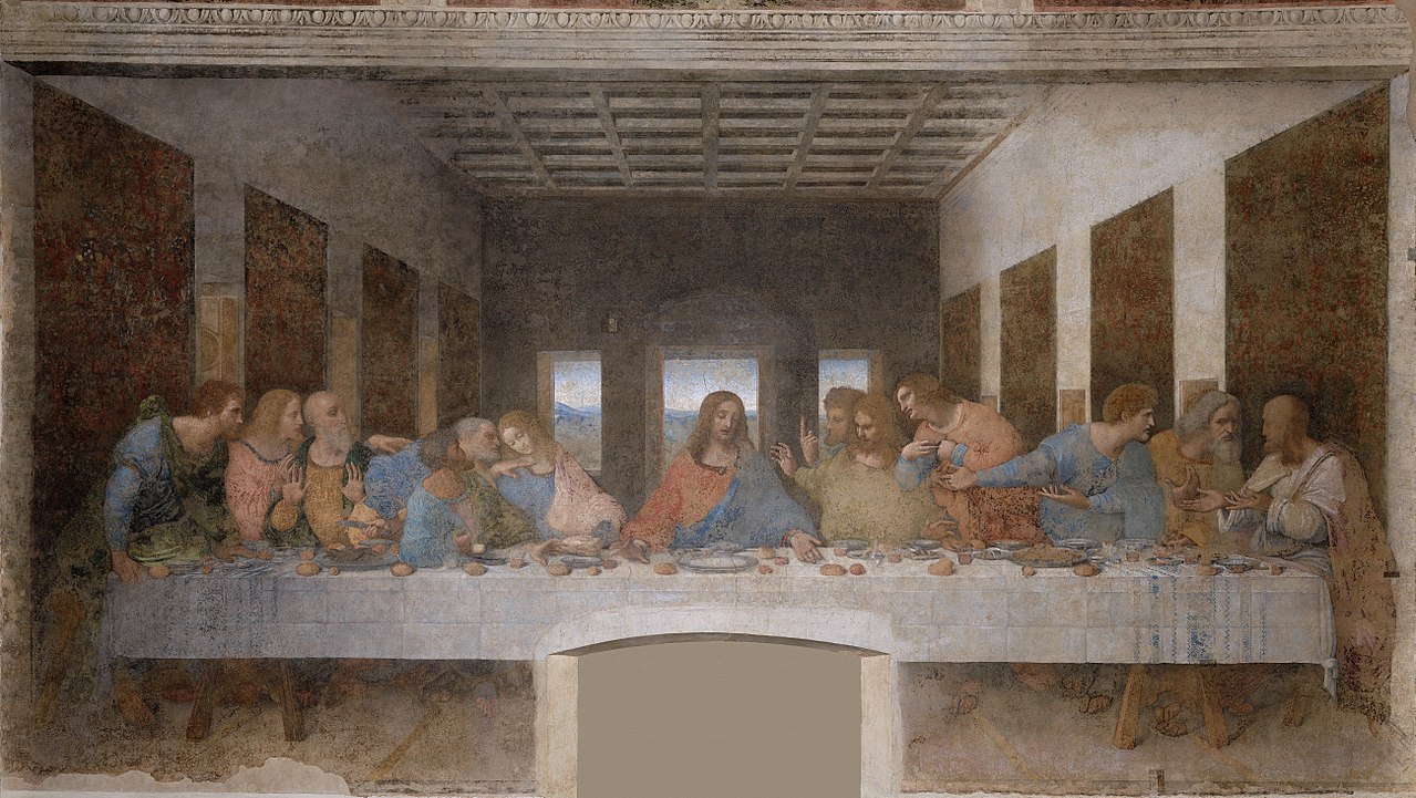 1280px-%C3%9Altima_Cena_-_Da_Vinci_5 Santa Maria delle Grazie