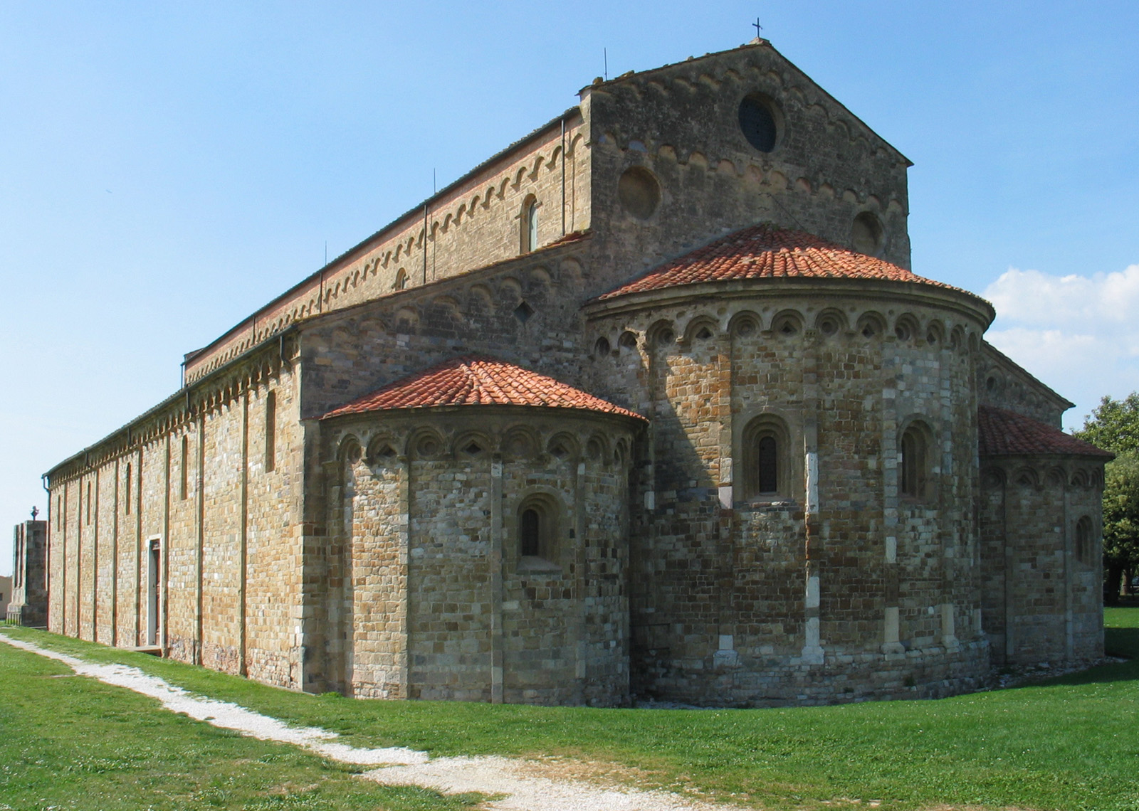 LA Basilica di San Piero a Grado vicino a Pisa